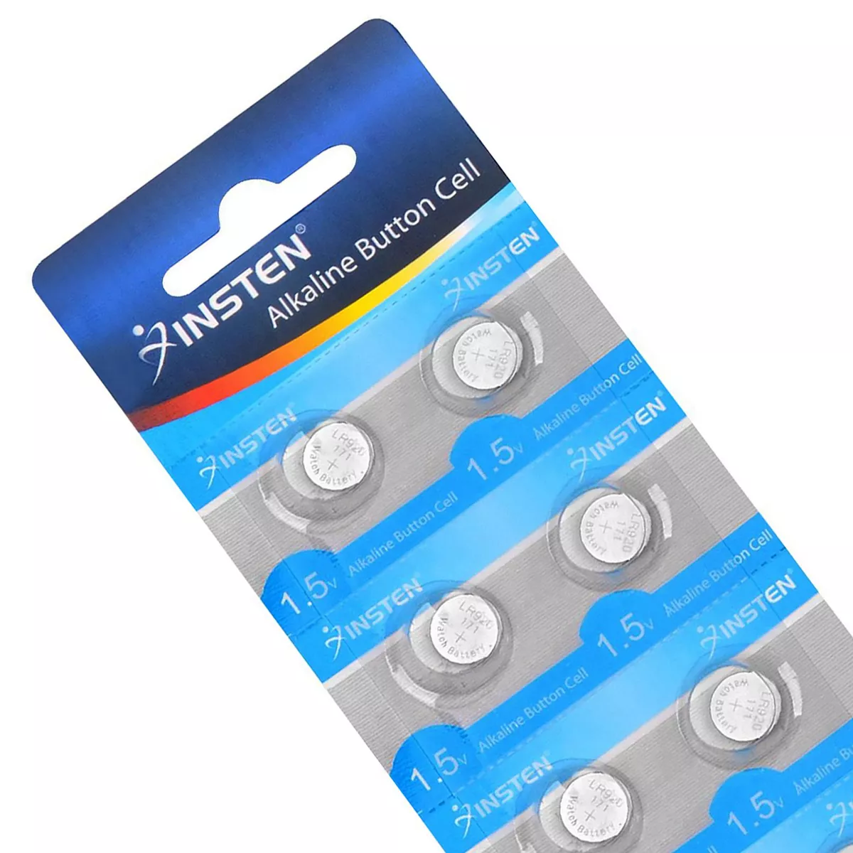 Insten AG6 1.5V Alkaline Button Coin Cell Battery (Pack of 10 pieces)