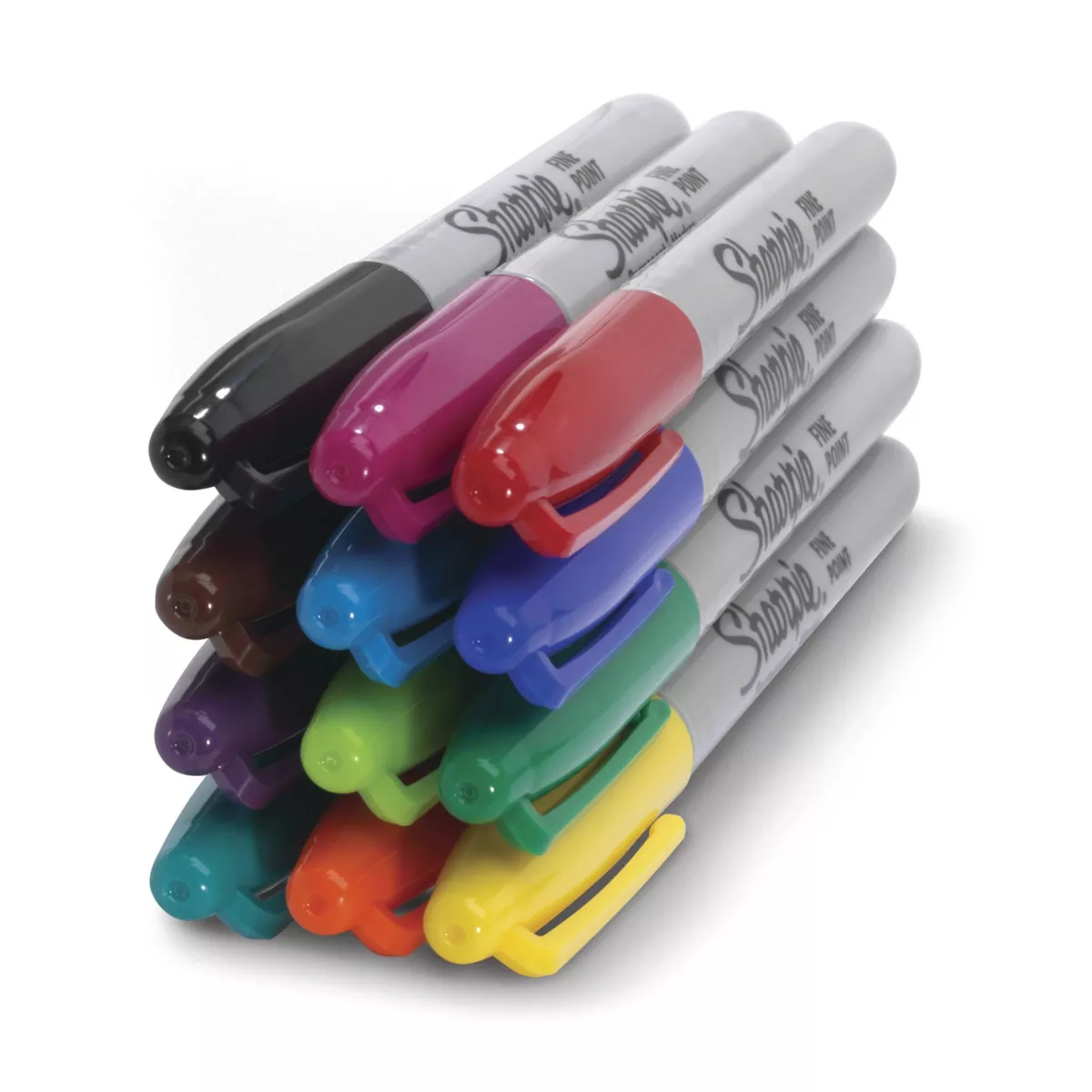 Sharpie 12pk Permanent Markers Fine Multicolor