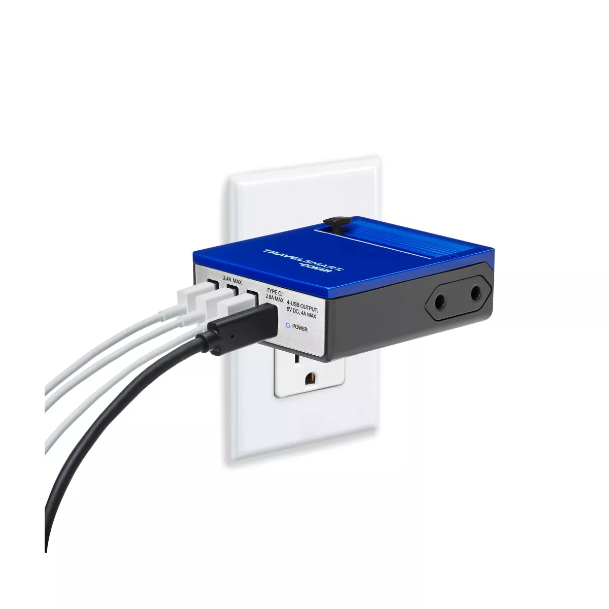 Travel Smart by Conair All-in-One Adapter with USB Port