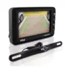 Pyle PLCM4375WIR Waterproof Adjustable Angle Wireless Night Vision Rearview Backup Car Camera and Monitor System 4.3 Inch Display and Parking Assist