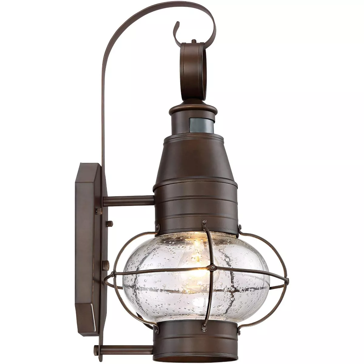 John Timberland Nautical Outdoor Light Fixture Oil Rubbed Bronze Lantern 19 3/4