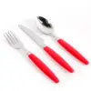 Gibson Palmdale 12 Piece Flatware Set in Red