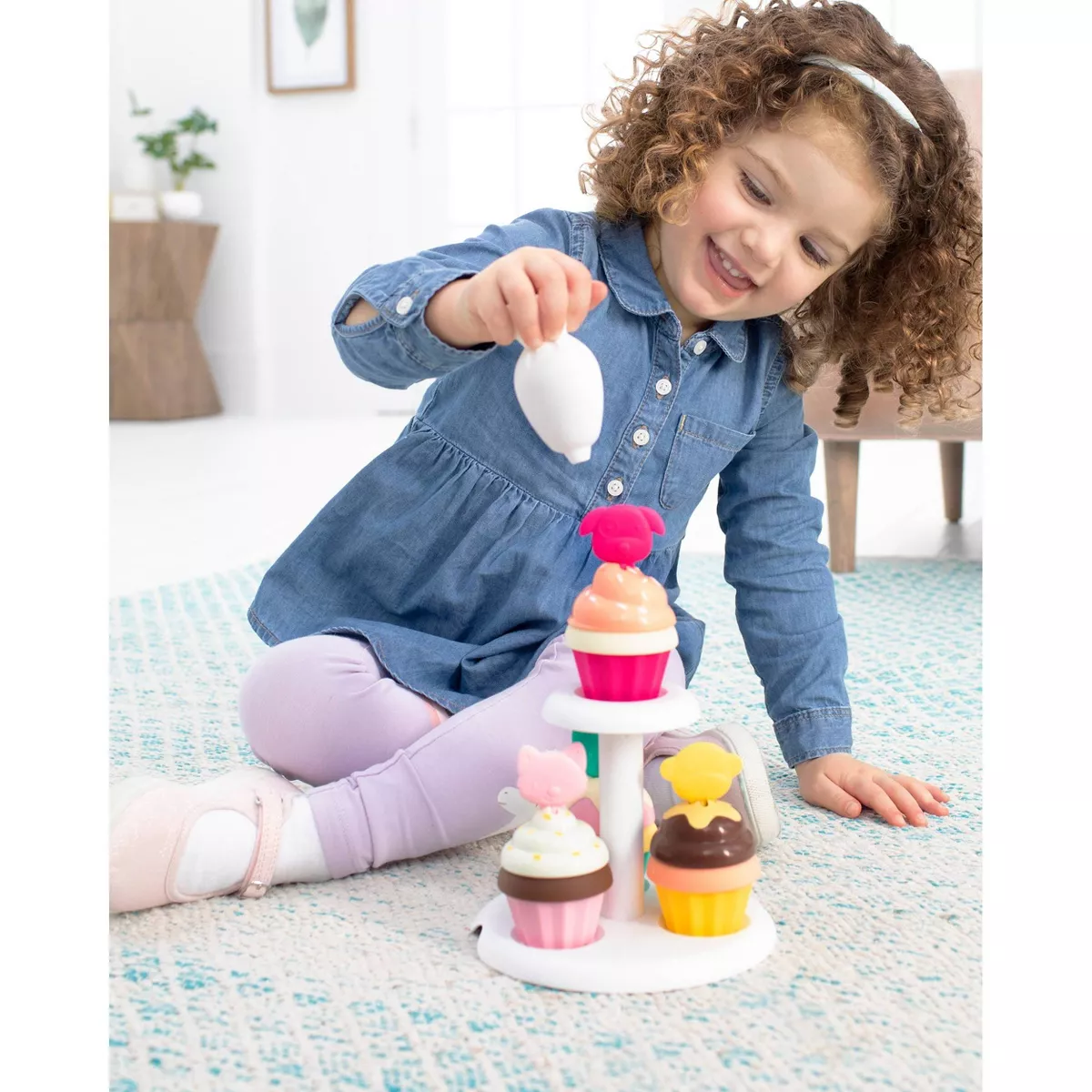 Skip Hop Zoo Toy Sort and Stack Cupcakes