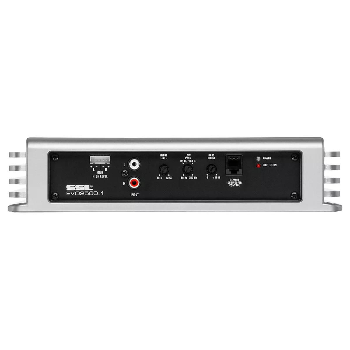 Sound Storm Laboratories EVO2500.1 Class A/B 2500 Watt 2 Ohm Stable Monoblock Car Audio Amplifier with Remote Subwoofer Control and MOSFET Power