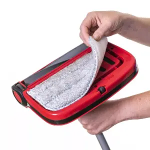 Ewbank Hardfloor Sweeper with Microfiber Duster - Red