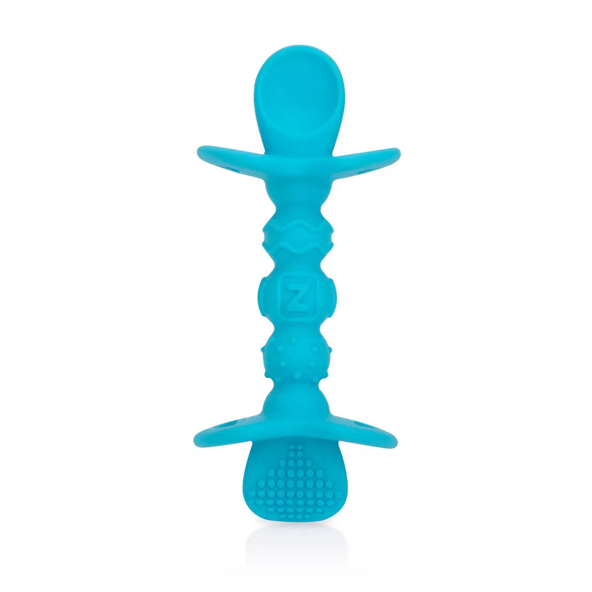 Nuby 2pk Dipeez Spoon - Blue/Aqua