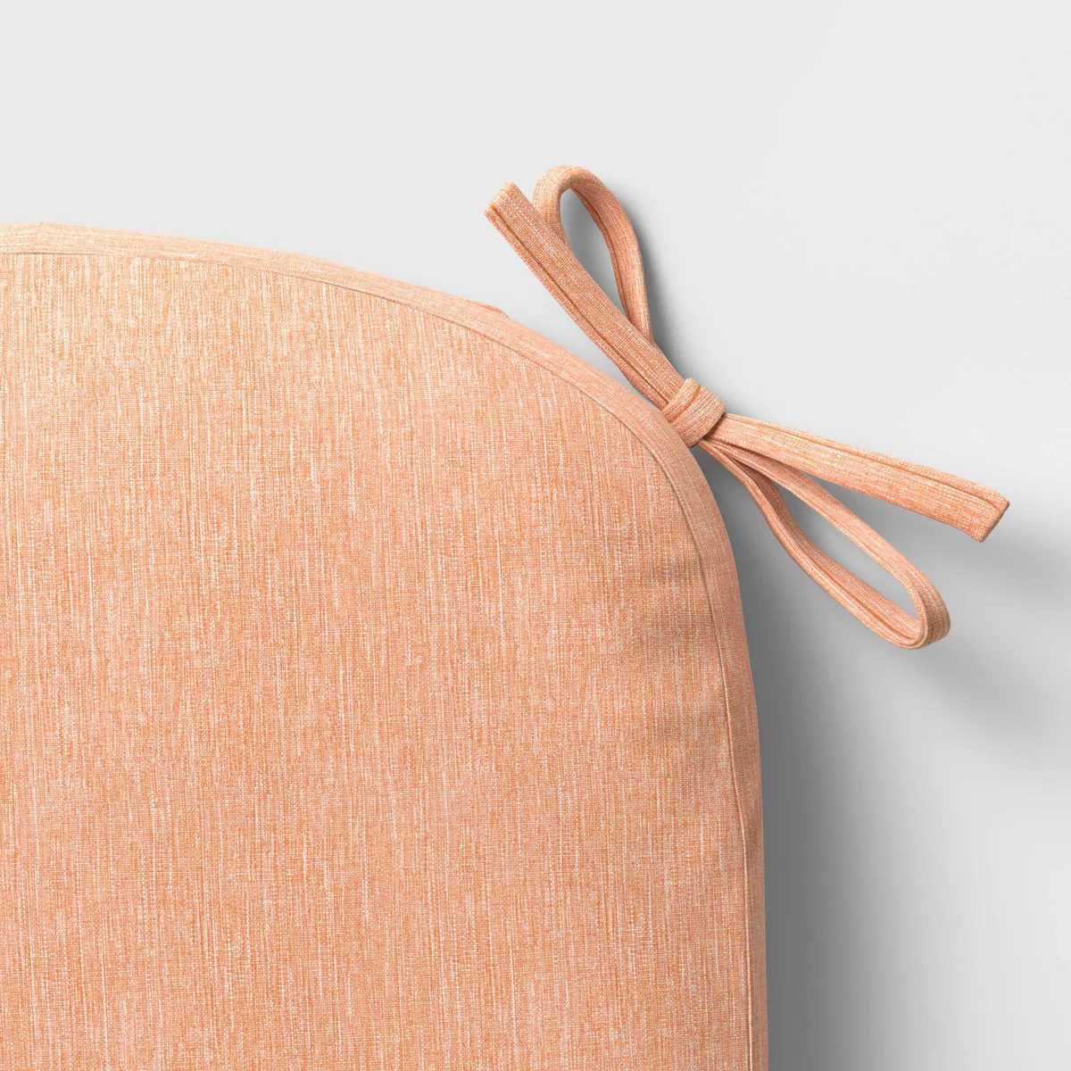 Round Back Seat Cushion DuraSeason Fabric™ Melon - Threshold™