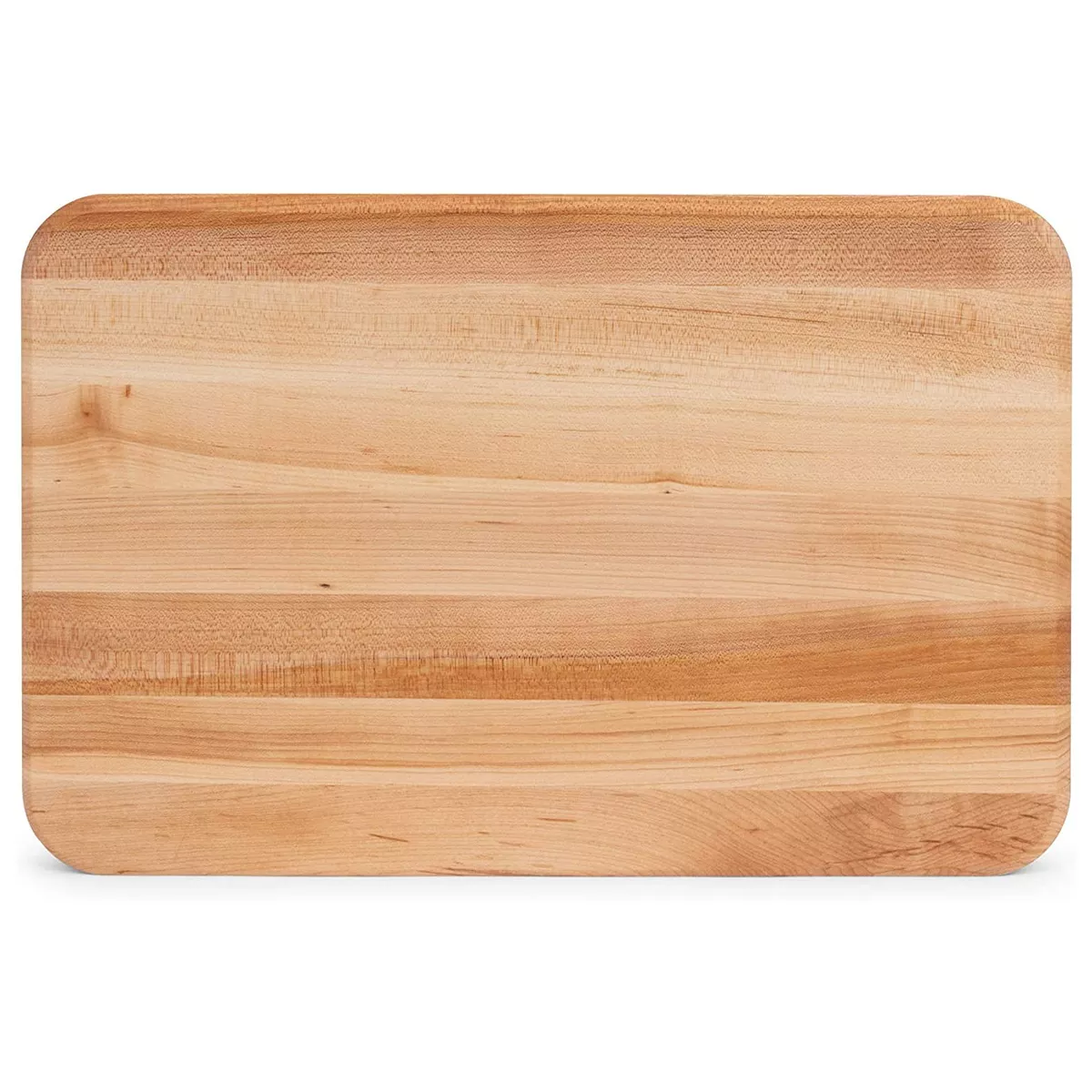 John Boos MPL1812125G Chop-N-Slice Select Maple Wood Edge Grain Reversible Kitchen Butcher Block Cutting Board, 18 x 12 x 1.25 Inches