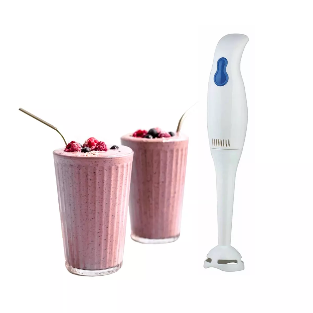 Brentwood 2-Speed Hand Blender-White