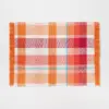 Cotton Plaid Placemat Orange - Opalhouse™