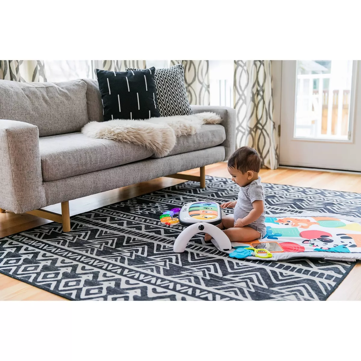 Baby Einstein 4-in-1 Kickin' Tunes Music and Language Discovery Activity Gym