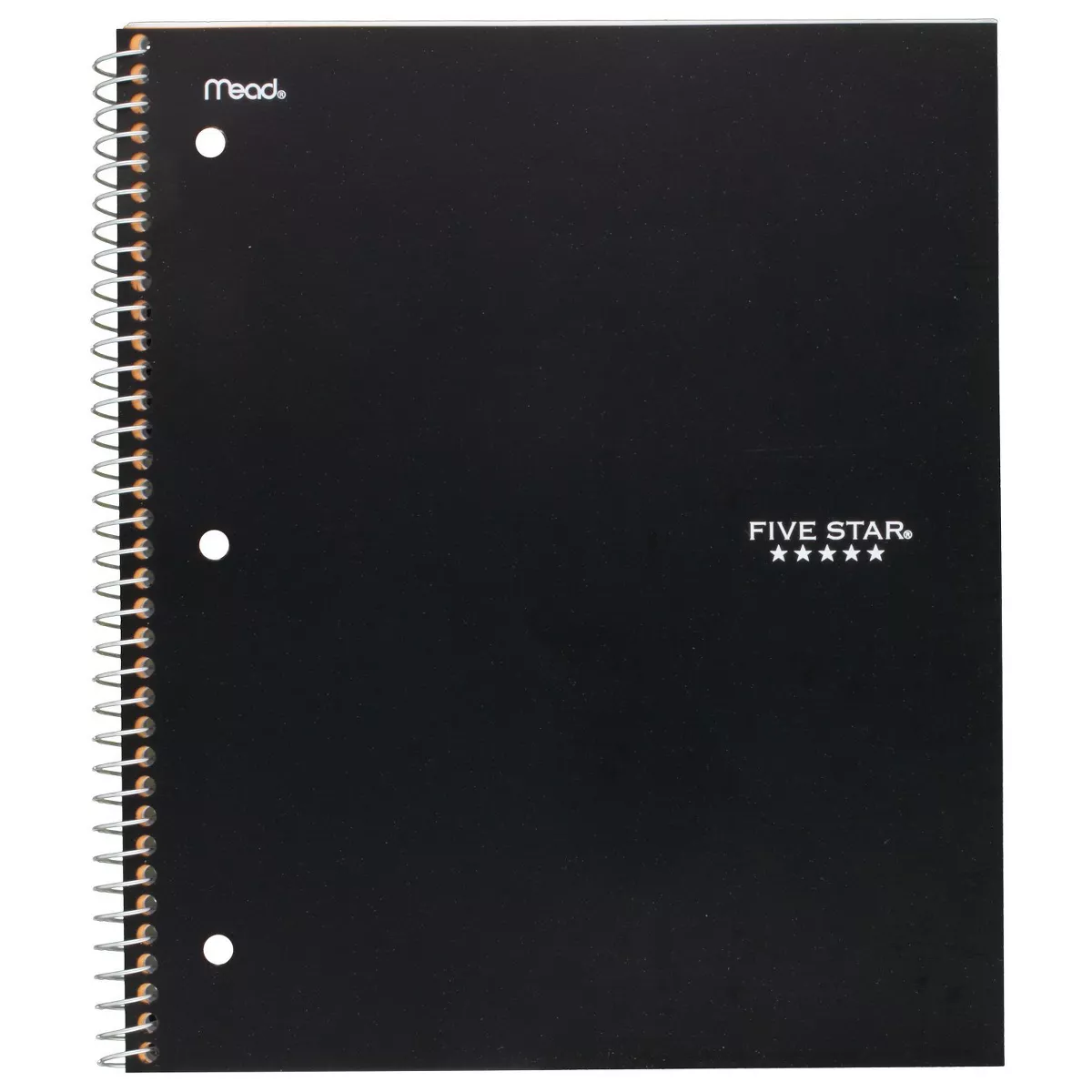 Five Star 1 Subject College Ruled Spiral Notebook (Color Will Vary)