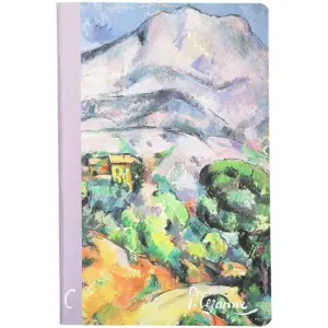 The Gifted Stationary 6-Pack A5 Impressionists Travel Pocket Softcover Journal Lined Notebook, 8.25