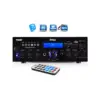 Pyle 200 Watt Bluetooth Home Theater Desktop Stereo Amplifier Receiver with LCD Display, USB Port, SD Card Reader, Remote and FM Antenna (4 Pack)