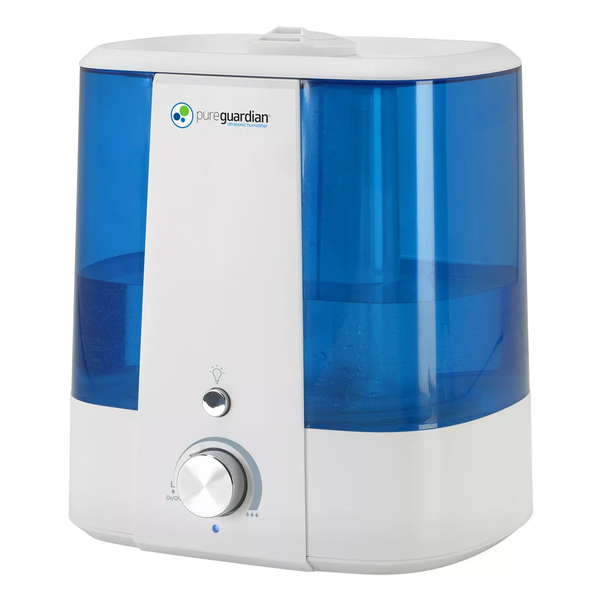 Pureguardian H1175WCA Top Fill Ultrasonic Cool Mist Humidifier with Aromatherapy Tray Blue