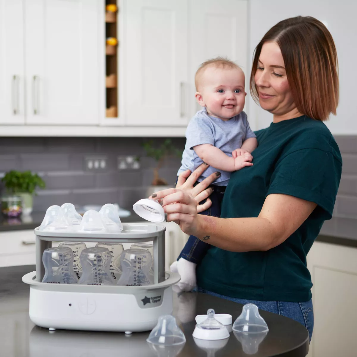 Tommee Tippee Advanced Steam Electric Sterilizer for Baby Bottles