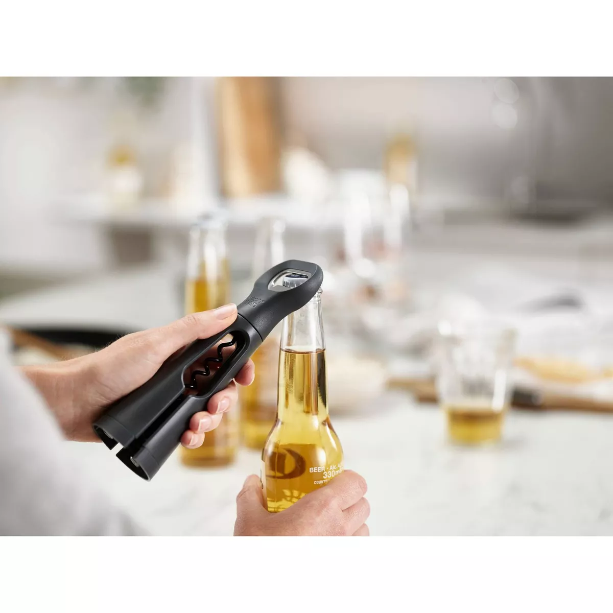 Joseph Joseph BarStar Cork Screw/Bottle Opener