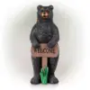 Alpine 36" Magnesium Oxide Welcome Bear Statue