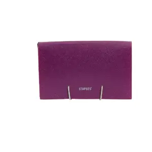 Staples Plastic Coupon Organizer with 1/2