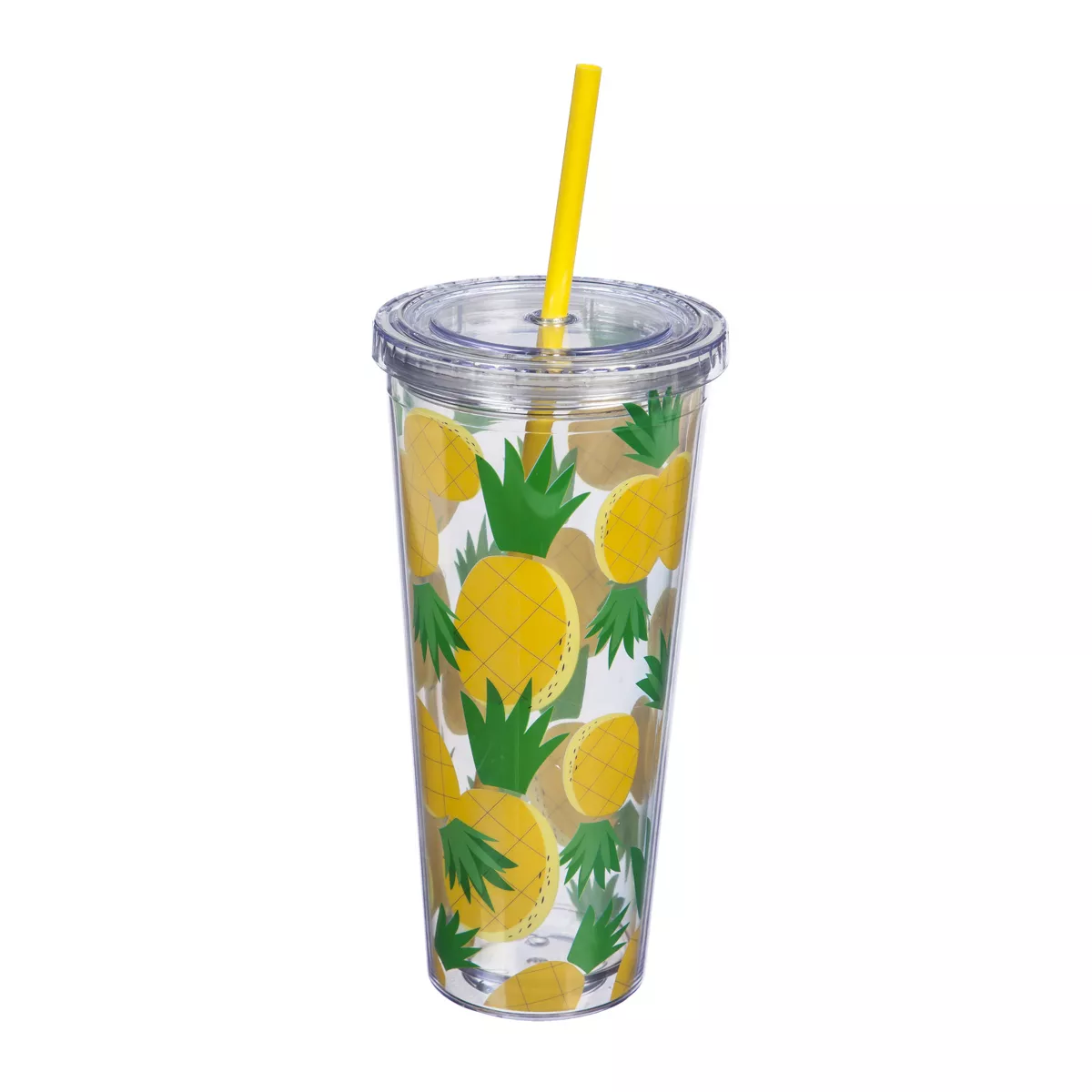 Evergreen Cypress Home Beautiful Glitter Acrylic Travel Cup with Lid Gift Set - 7 x 4 x 4 Inches Homegoods and Accessories for Every Space