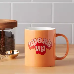 15oz Stoneware Speak Up Mug - Room Essentials™