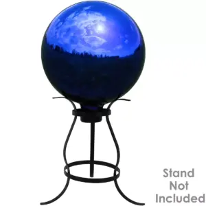 Sunnydaze Indoor/Outdoor Mirrored Surface Gazing Globe Ball for Lawn, Patio or Indoors - 10