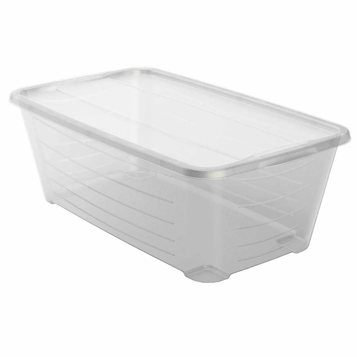 Life Story Rectangular Clear Plastic Protective Storage Shoe Box (24 Pack)