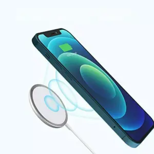 Letscom Magnetic Wireless Charger Charger Compatible with Mag-Safe charger, USB-C Rapid Charging, PD QC3.0, Qi Compact - W02