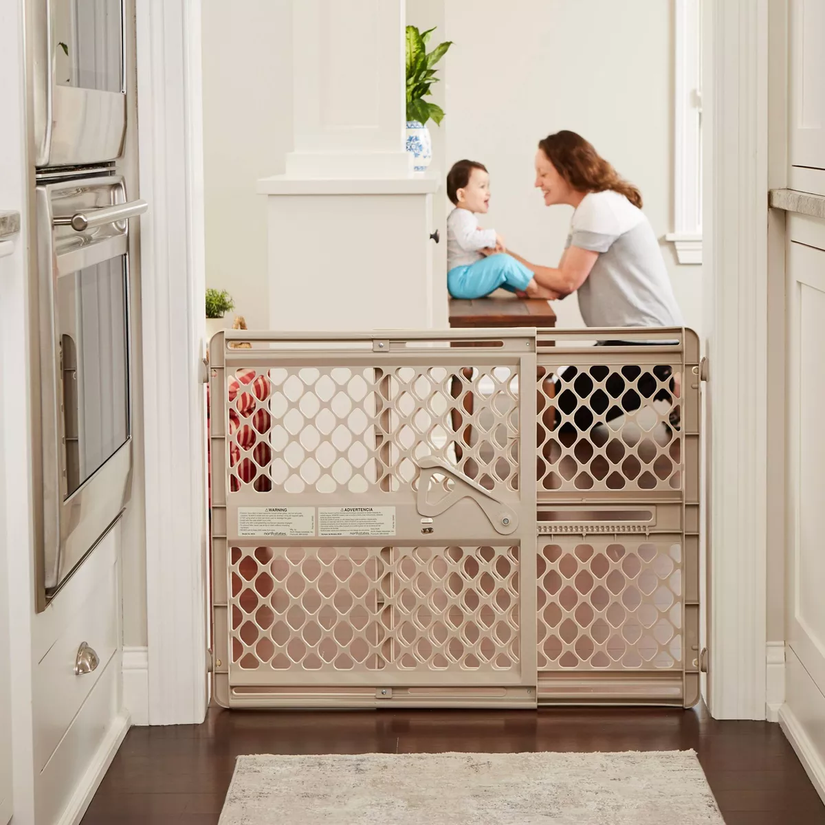 Toddleroo by North States Supergate Select Baby Gate - Sand - 26