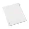 Avery Allstate-Style Legal Exhibit Side Tab Divider Title: 24 Letter White 25/Pack 82222