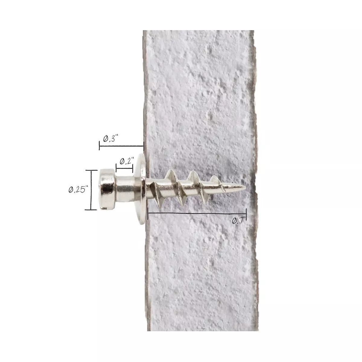 Under the Roof Decorating Screws Nickel Project Pack