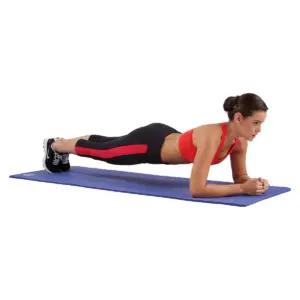 Pure Fitness Deluxe Yoga Mat - Iris Blue (12mm)