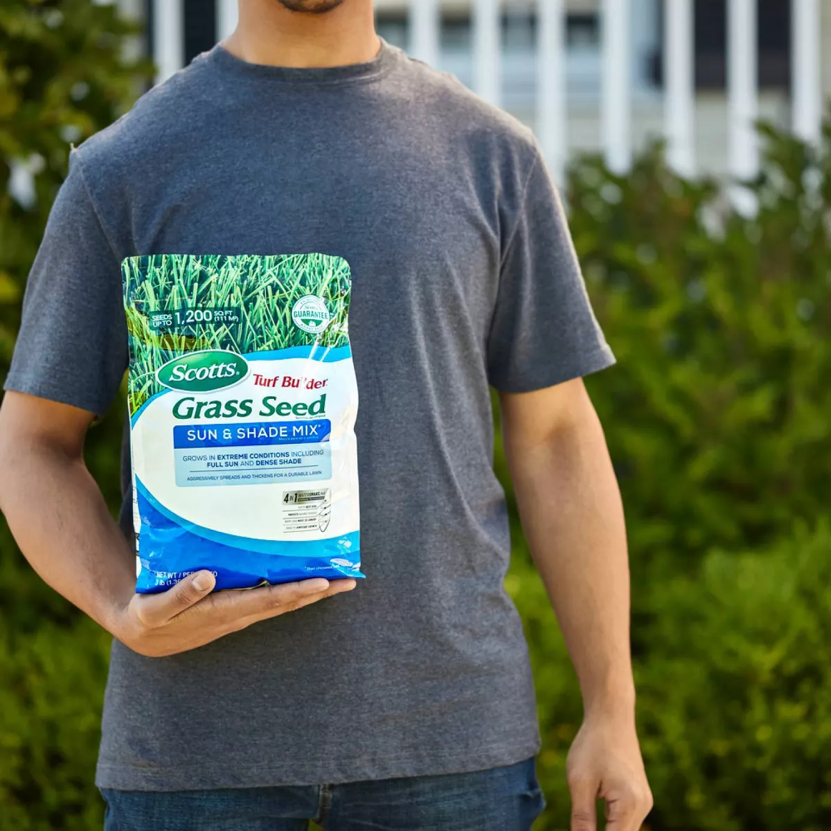 Scotts Turf Builder Grass Seed Sun & Shade Mix 3lb