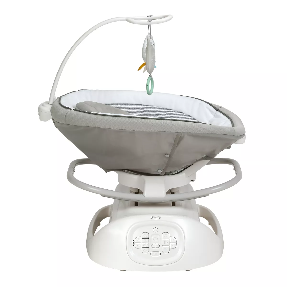 Graco Sense2Soothe Baby Swing with Cry Detection Technology in Sailor - White