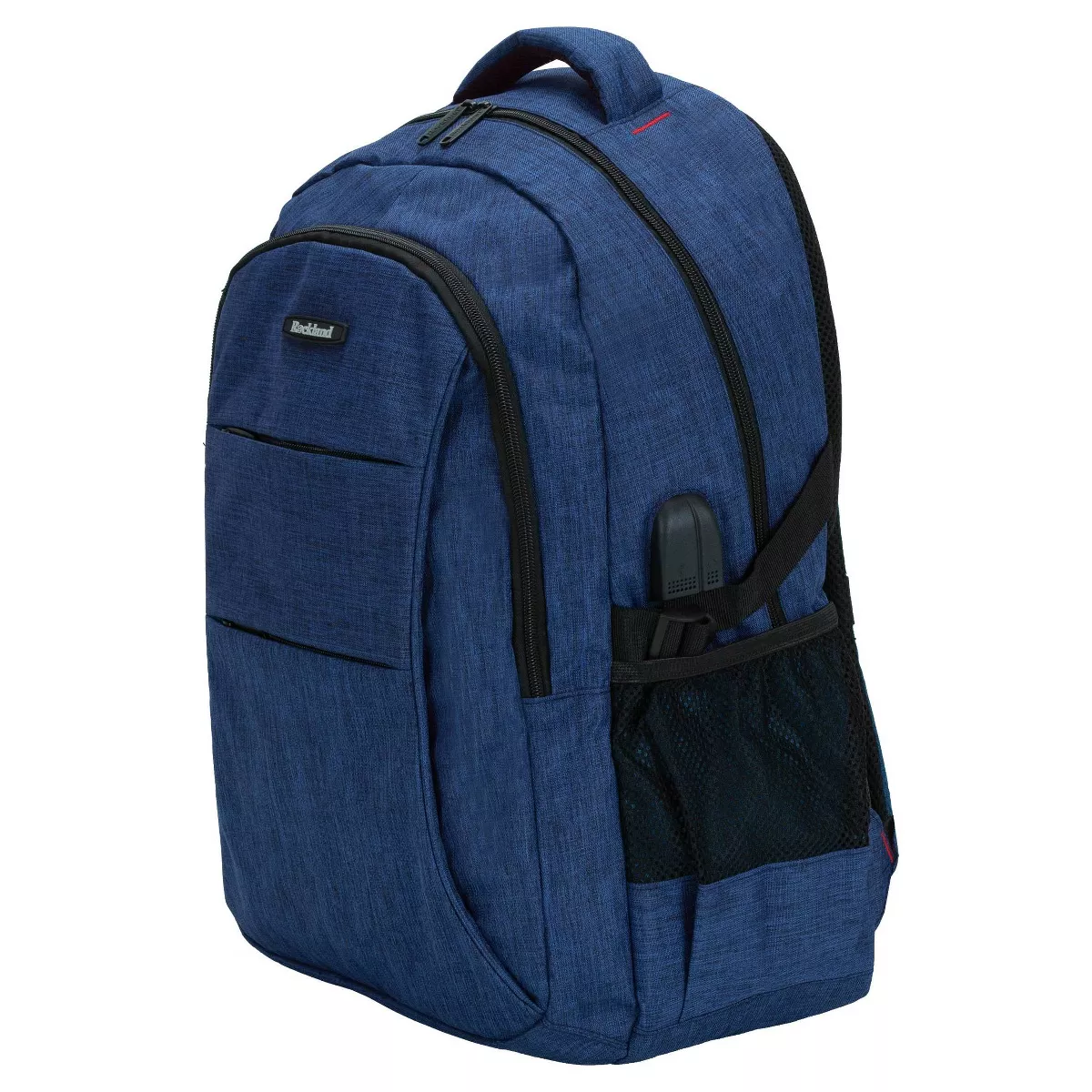 Rockland 19'' Business Pro USB Laptop Backpack - Blue