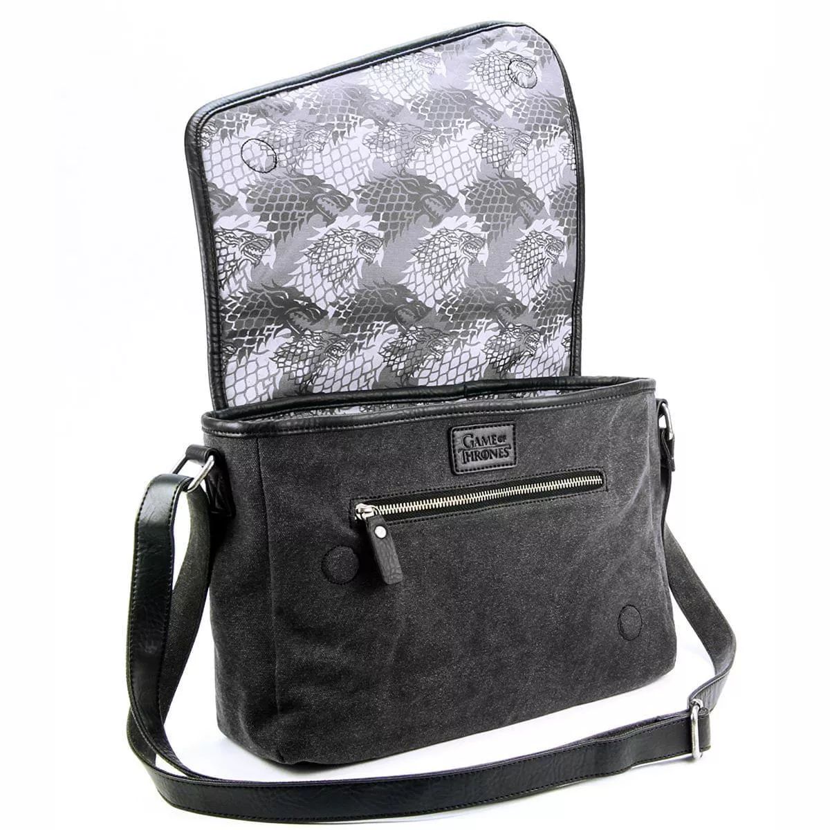 Crowded Coop, LLC Game of Thrones House Stark Mini Messenger Bag