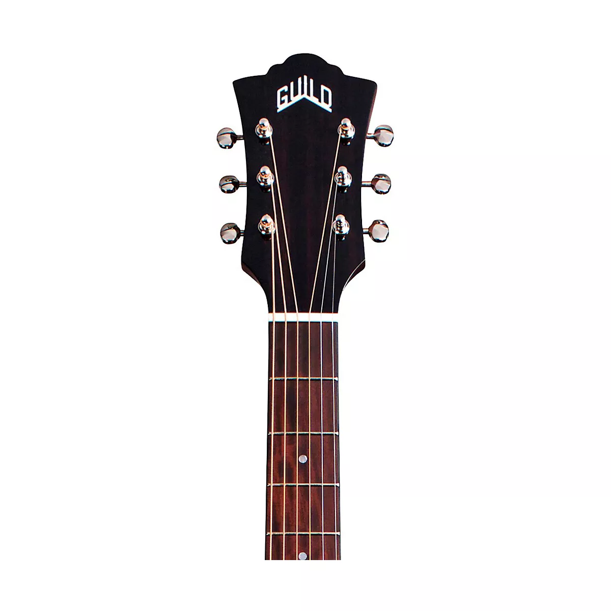 Guild OM-260CE Deluxe Burl Orchestra Cutaway Acoustic-Electric Guitar Edge Burst