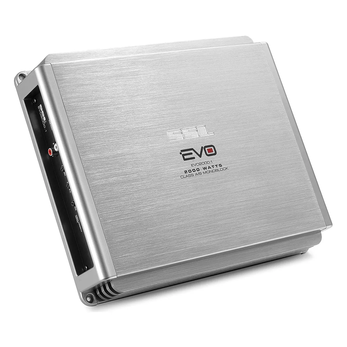 Sound Storm Laboratories EVO2000.1 Class A/B 2000 Watt 2 Ohm Stable Monoblock Car Audio Amplifier with Remote Subwoofer Control and MOSFET Power