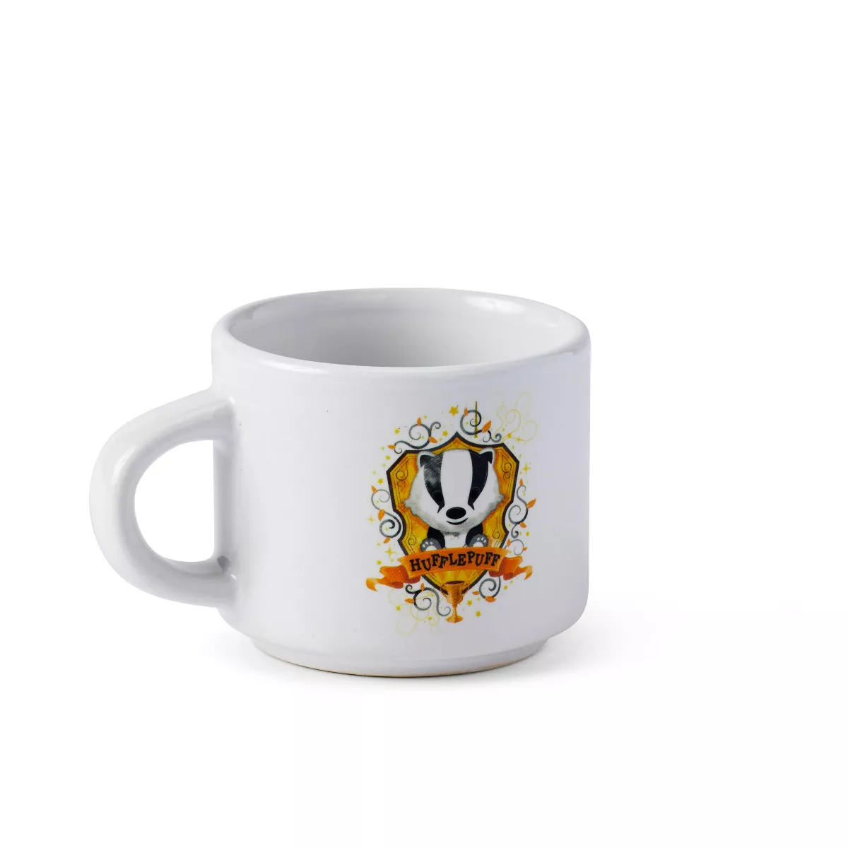 Seven20 Harry Potter Hogwarts House Hufflepuff Ceramic Mini Mug - 2.67”L x 2”H