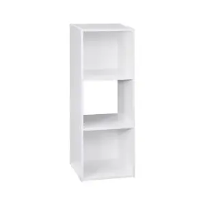 Closetmaid Home Stackable 3-Cube Cubeicals Organizer Storage, White (2 Pack)