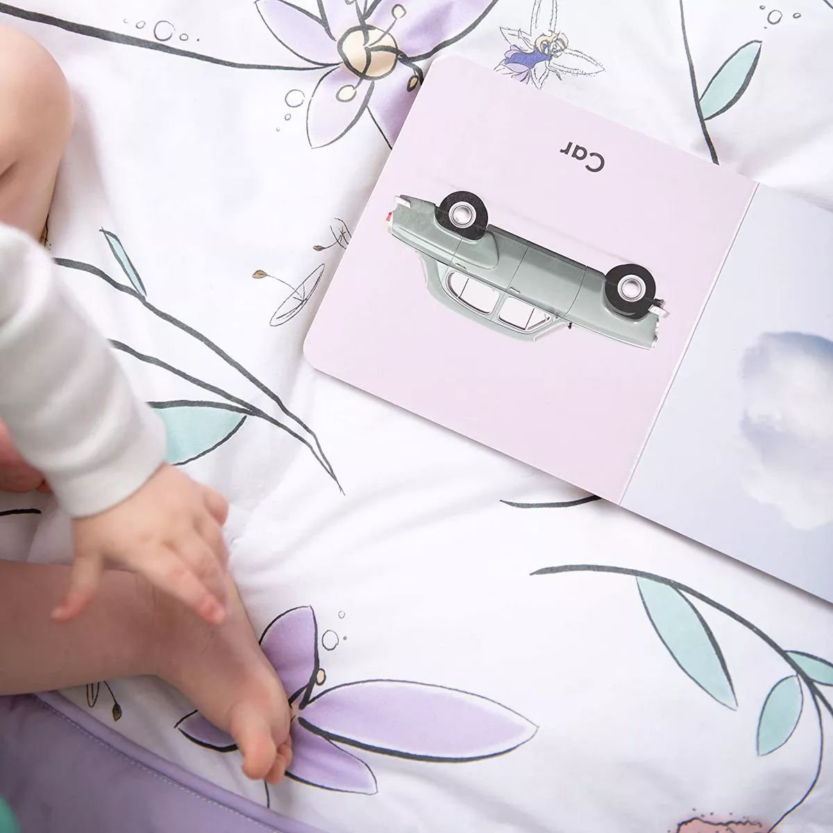 JumpOff Jo - Round Baby Floor Mat for Tummy Time, Play, and More, 36