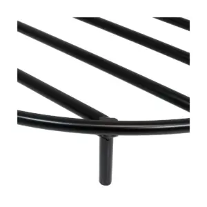 Sunnydaze Outdoor Heavy-Duty Steel with High-Temperature Finish Round Fire Pit Firewood Log Grate - 36