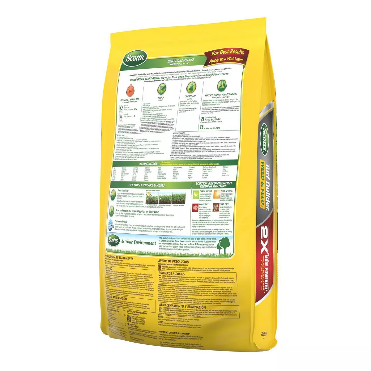 Scotts Turf Builder Weed & Feed 5000 Square Feet