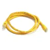 Monoprice Cat6 Ethernet Patch Cable - 3 Feet - Yellow | Network Internet Cord - RJ45, Stranded, 550Mhz, UTP, Pure Bare Copper Wire, 24AWG