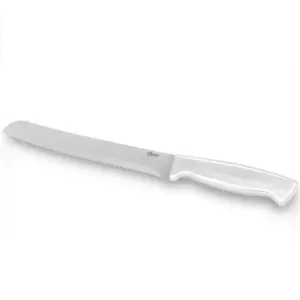 Oster Baldwyn 22 Piece Stainless Steel Cutlery Set with Stainless Steel Handles and Wooden Block