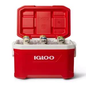 Igloo Latitude 52qt Portable Cooler - Red