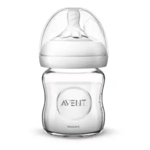 Philips Avent Natural Glass Baby Bottle - 4oz