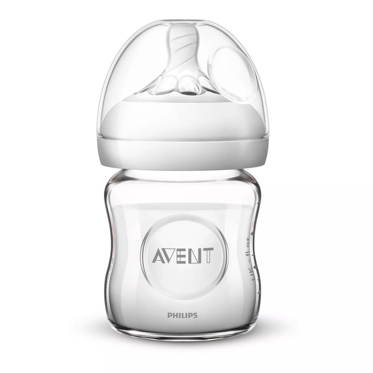 Philips Avent Natural Glass Baby Bottle - 4oz - 3pk