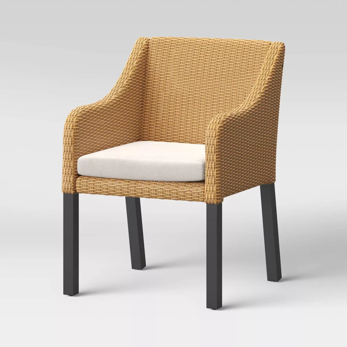 Berkshire 4pk Patio Dining Chair - Linen - Threshold™