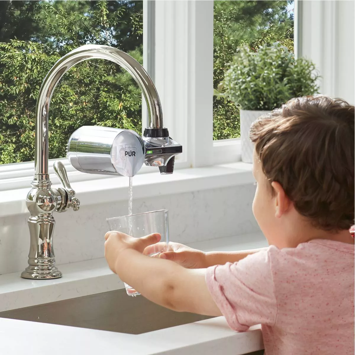 PUR Advanced Faucet Filtration System - Chrome - PFM400HV4